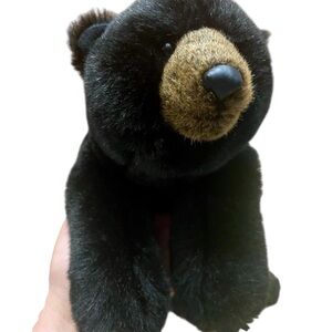 Black Bear Plush By Dito Design Weighted Brown Grizzly Plush The Hen House Inc